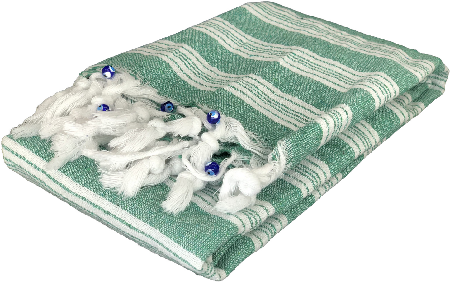 TURKISH TOWEL PESHTEMAL PESTEMAL %100 COTTON FOR BATH SPA GYM BEACH Color:petrol green